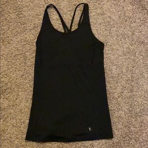 black athletic top